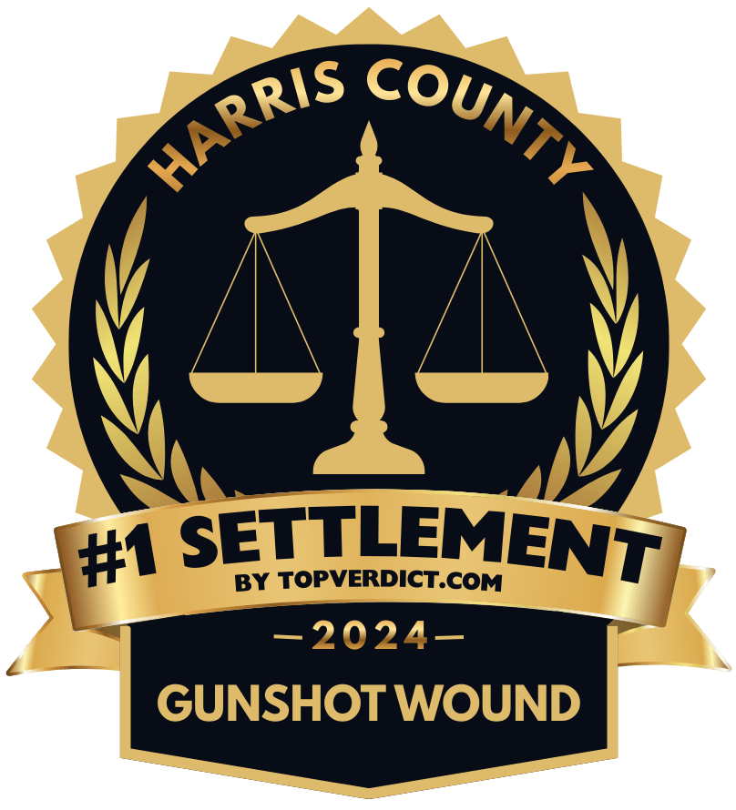 Harris County #1 Settlement by topverdict.com 2024 Gunshot Wound