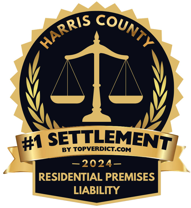 Harris County #1 Settlement by topverdict.com 2024 Residential Premises Liability