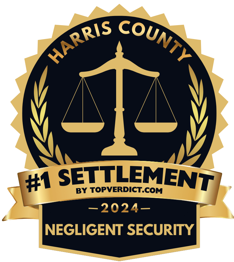 Harris County #1 Indemnización otorgada por topverdict.com 2024 Seguridad Negligente