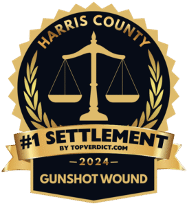 Harris County #1 Indemnización otorgada por topverdict.com 2024 Herida de Bala