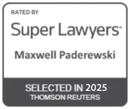 Calificado por Super Lawyers Maxwell Paderewski Seleccionado en 2025